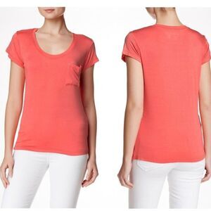 Sweet Romeo Short Sleeve Pocket Tee